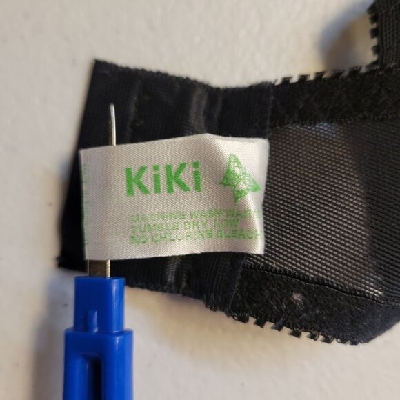 KIKI Vintage Black Lace Bralet Bra 38B - Picture 10 of 11